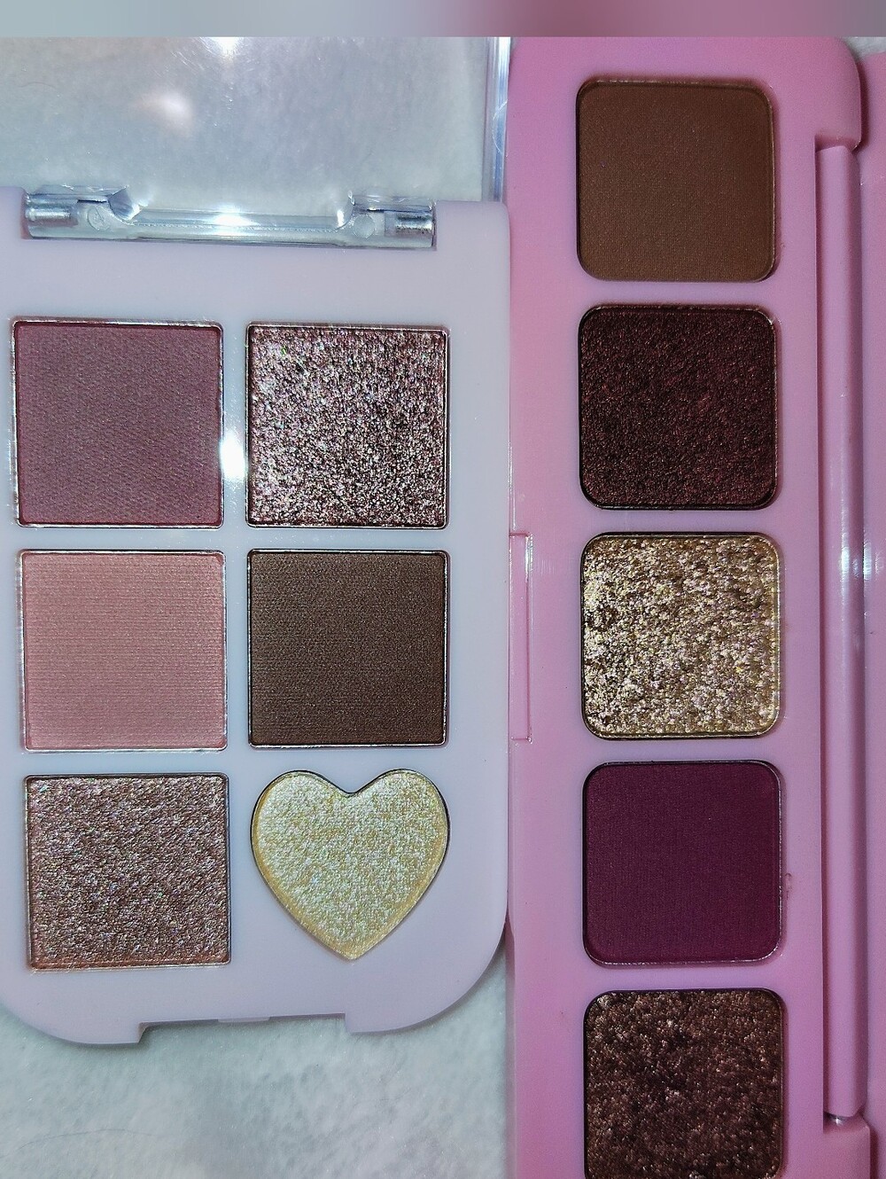 2 Mini Palettes. Brand New. Neutral/Pink Color Stories